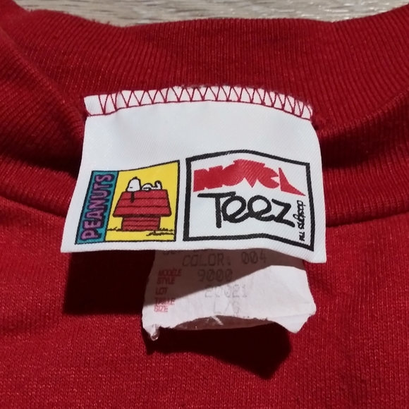 Vintage Novel Teez Peanuts Christmas Sweater - Picture 4 of 5